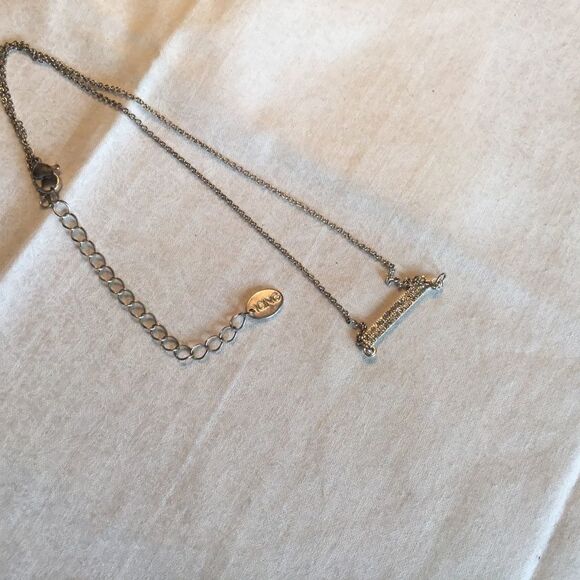 $10 ea or 3/$20. Silvertone Petite Sparkle Necklac - Picture 1 of 6